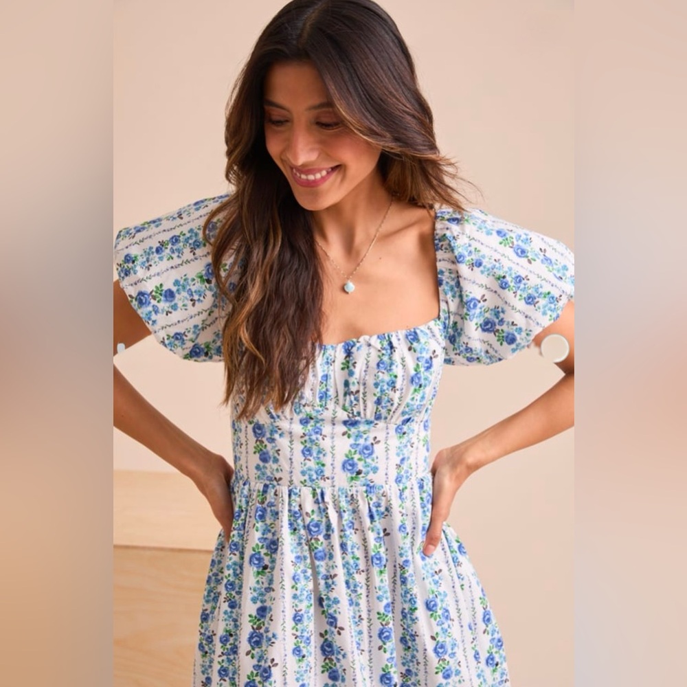 NWT Altar'd State Reagan Floral Maxi Dress - Picture 2 of 5
